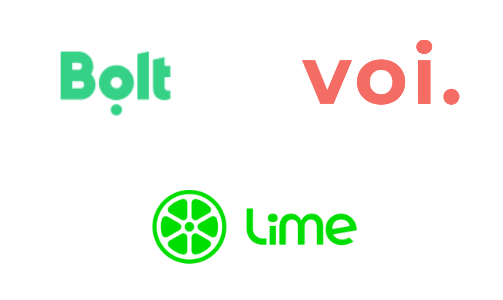 Logos der Anbieter